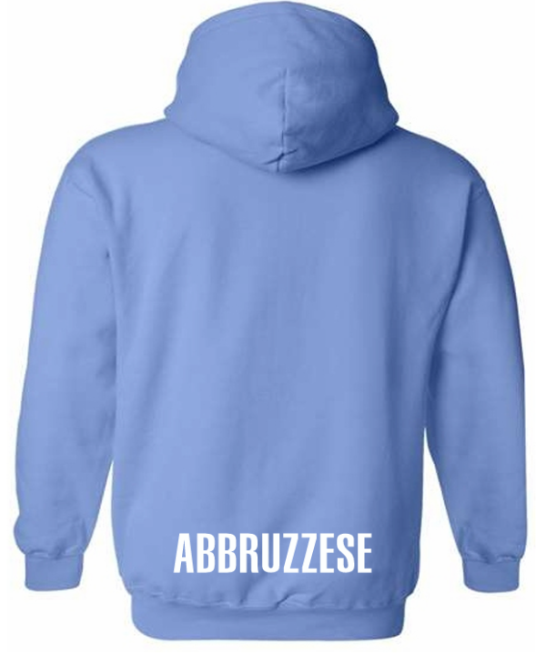 Carolina Blue Embroidered School Hoodie (Name on Back)