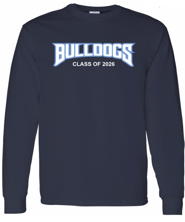 Navy Blue Long Sleeve Shirt (Standard)